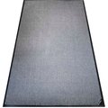 Global Industrial 3'W x 5'L Plush Entrance Mat, 3/8 Thick, Gray 800376GY